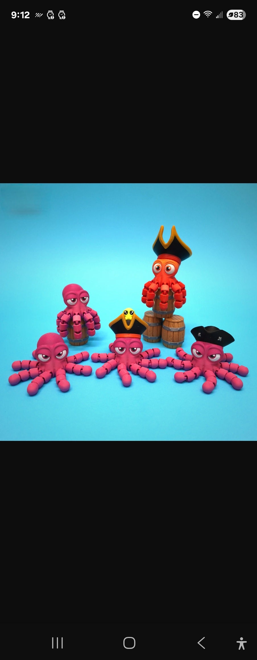 Mini Octopus Collection - Pirate Set