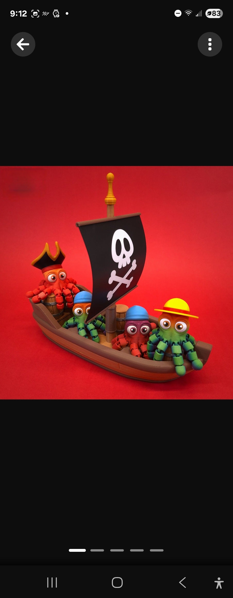 Mini Octopus Collection - Pirate Set