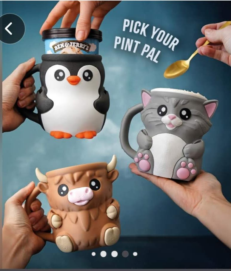 Ice cream pint Holders