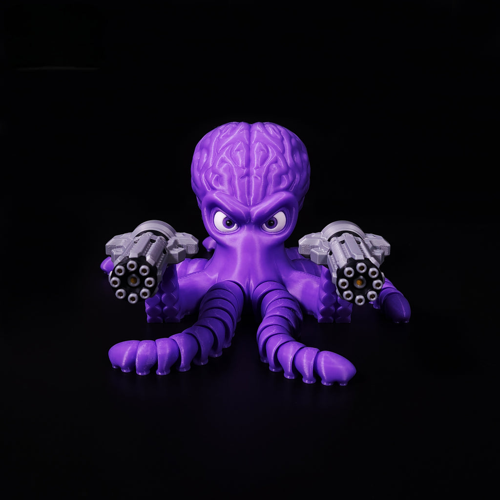 Mad Octopus Alien Invader