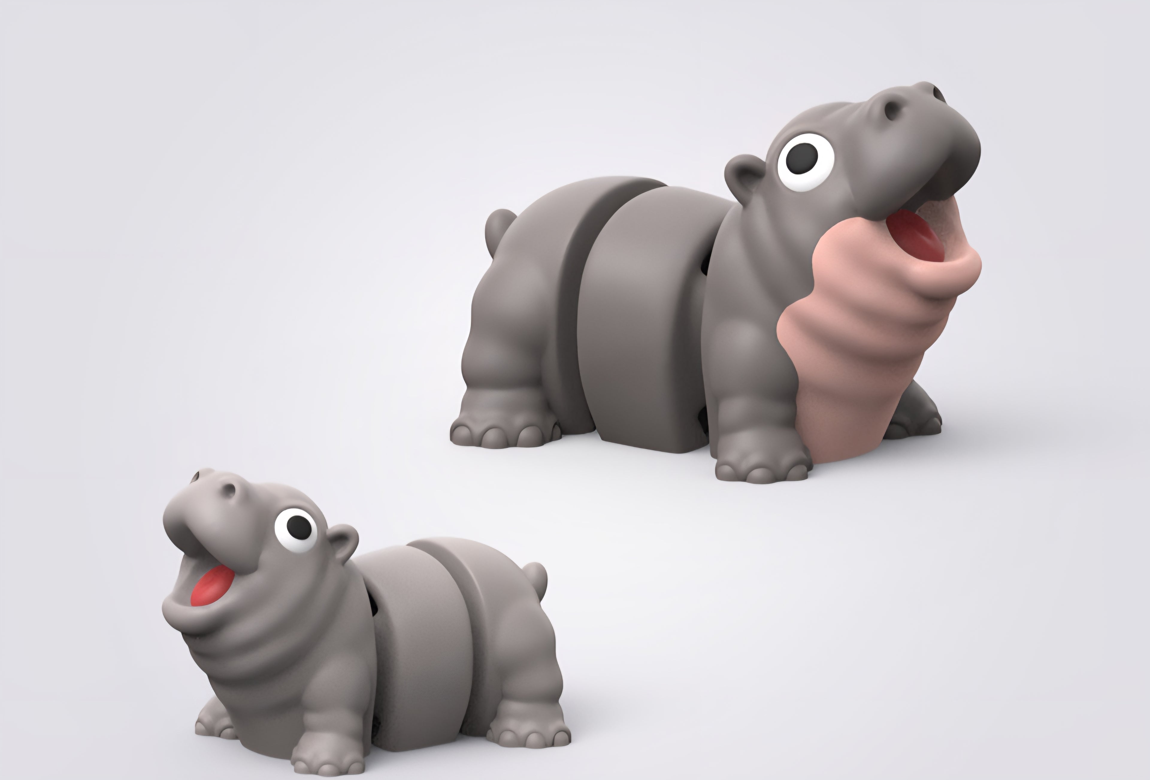 Flexi Baby Hippo MooDeng